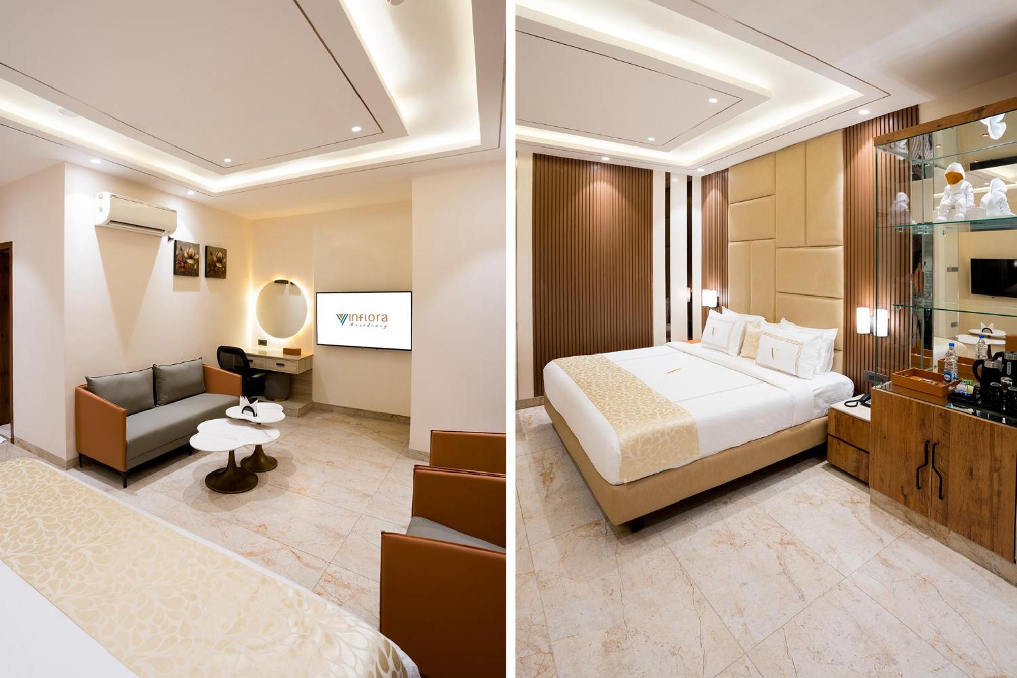 Oriva Vinflora Residency - Nr Lv Prasad Hospital, Banjara Hills 호텔 하이데라바드 외부 사진